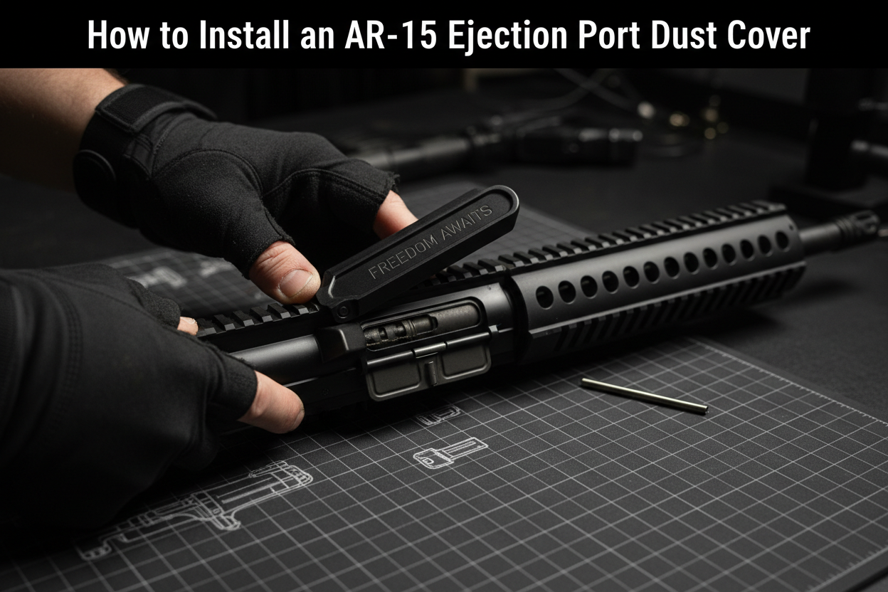 How to Install an AR-15 Ejection Port Dust Cover
