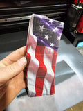Magpul PMAG 30 AR-15 Gen 3 magazine with custom UV printed American Flag and laser engraving in Watertown, MN
