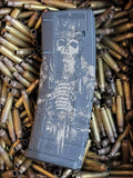 Magpul PMAG 30 AR-15 Gen 3 magazine with custom viking skeleton laser engraving in Watertown, MN